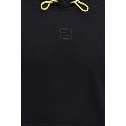 Fendi Black Cotton Sweatshirt