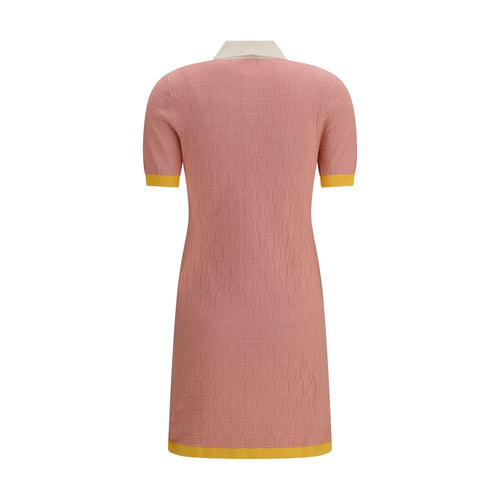 Fendi Multicolor Polyamide Casual Dress