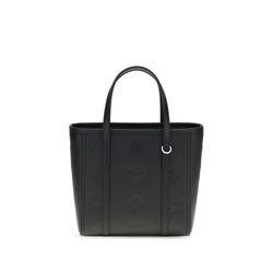 MCM Black Calf Leather Bos Taurus Shoulder Bag