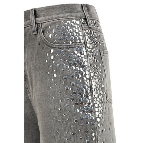 Golden Goose Gray Cotton Jeans Denim