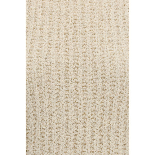 Balmain Beige Cotton Sleeveles Sweater