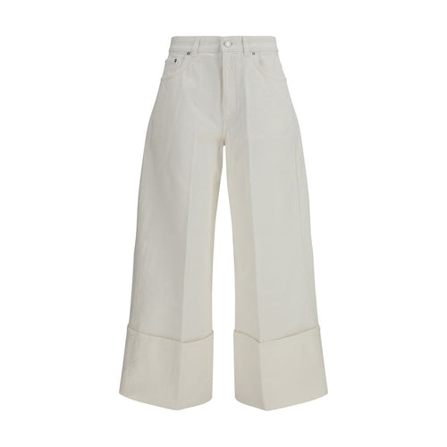 Givenchy White Cotton Jeans Denim