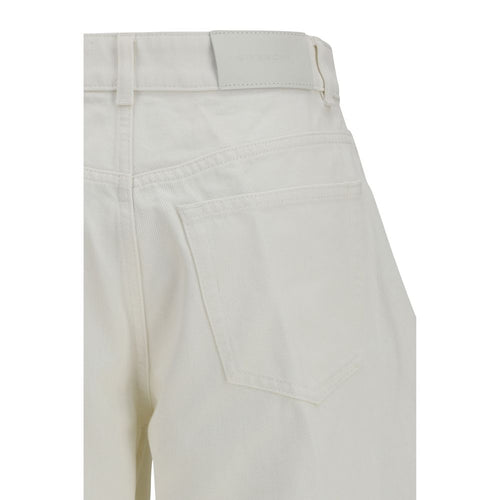 Givenchy White Cotton Jeans Denim