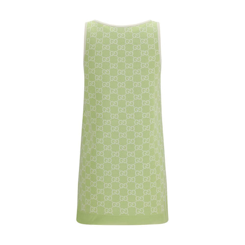 Gucci Bicolor Cotton Casual Dress