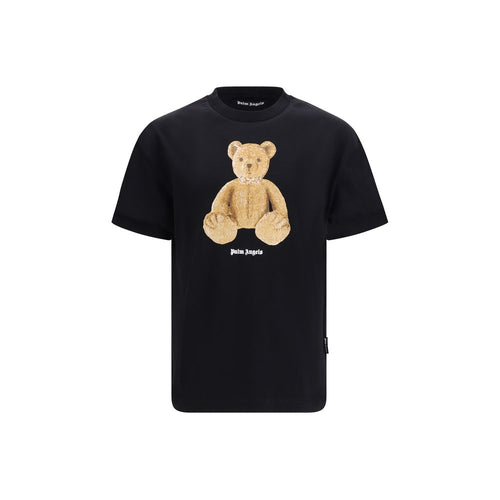 Palm Angels Black Cotton T-Shirt