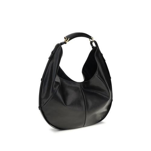 Saint Laurent Black Calf Leather Bos Taurus Shoulder Bag