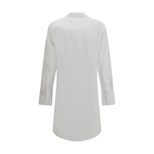 Maison Margiela White Cotton Casual Dress