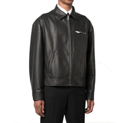 Prada Black Leather Jacket