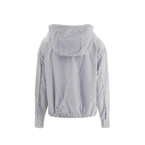 Prada Blue Polyamide Bomber