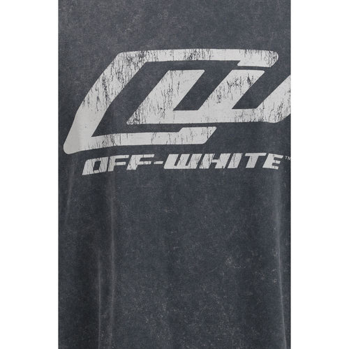 Off-White Gray Cotton Sportswear