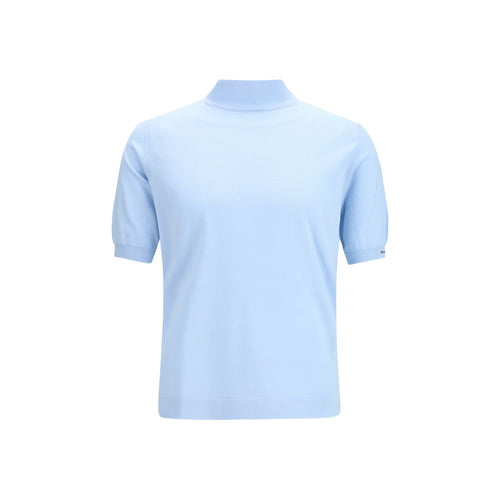 Prada Blue Cotton Sweatshirt