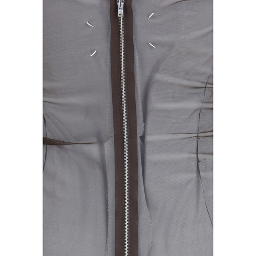 Maison Margiela Brown Polyamide Casual Dress