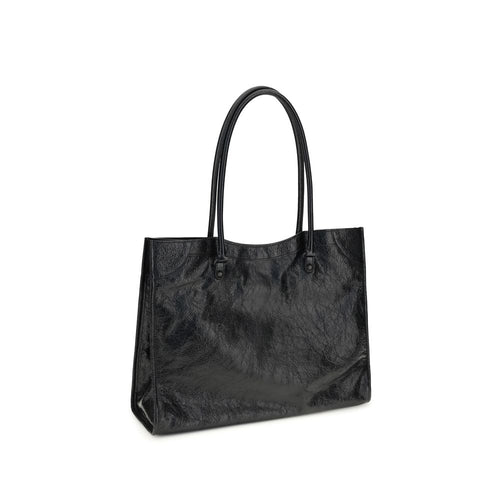 Balenciaga Black Lamb Ovis Aries Aries Shoulder Bag