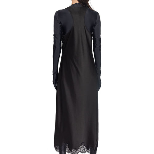 Balenciaga Black Acetate Casual Dress