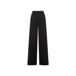 Balenciaga Black Wool Flared Pants