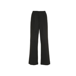Maison Margiela Black Viscose Casual Pants