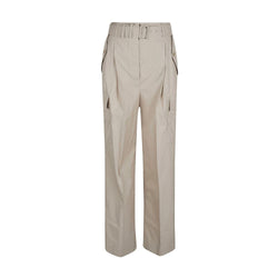Prada Beige Cotton Cargo Pants