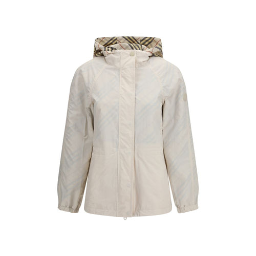 Burberry Beige Polyester Shell Jacket