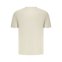 Hugo Boss Beige Cotton Men T-Shirt