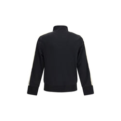 Palm Angels Black Polyester Shell Jacket