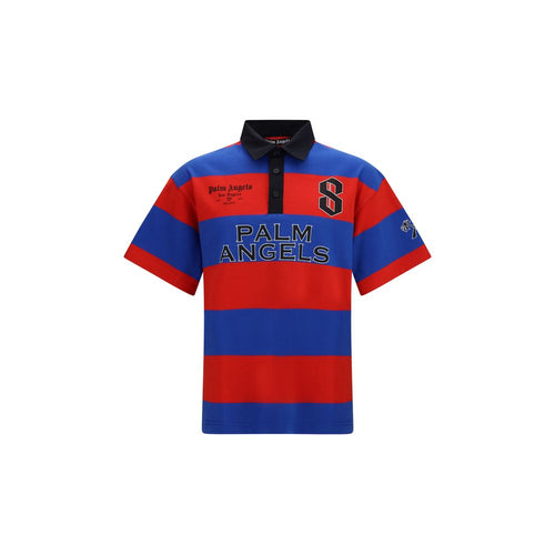 Palm Angels Multicolor Cotton Polo Shirt