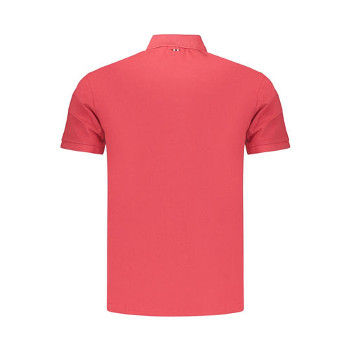 Napapijri Red Cotton Men's Polo Shirt