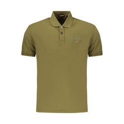 Napapijri Green Cotton Men's Polo Shirt