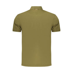 Napapijri Green Cotton Men's Polo Shirt