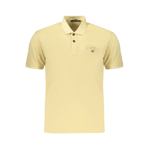 Napapijri Beige Cotton Men's Polo