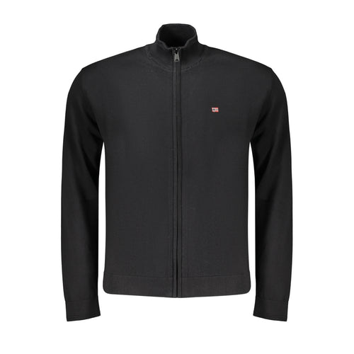 Napapijri Black Cotton Men's Sweater