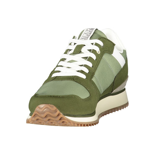 Napapijri Green Polyurethane Men's Sneaker
