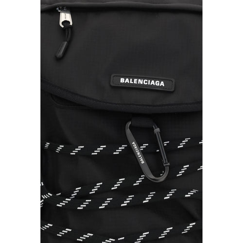 Balenciaga Black Nylon Backpack