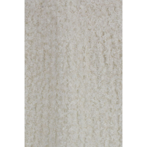 Balmain White Viscose Mini Skirt