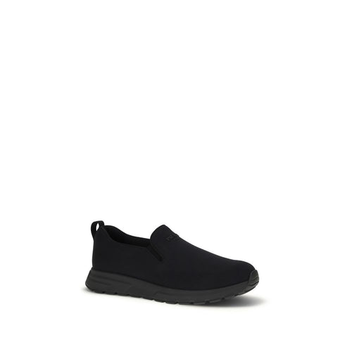Prada Black Fabric Sneakers