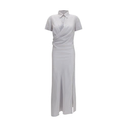 Alexander McQueen Multicolor Silk Casual Dress