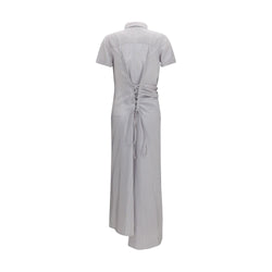 Alexander McQueen Multicolor Silk Casual Dress