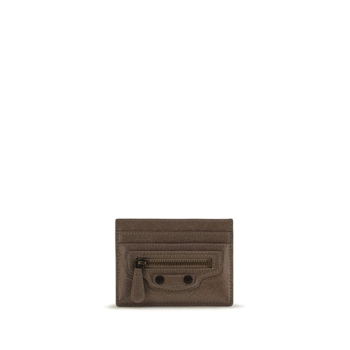 Balenciaga Brown Lamb Ovis Aries Aries Wallet