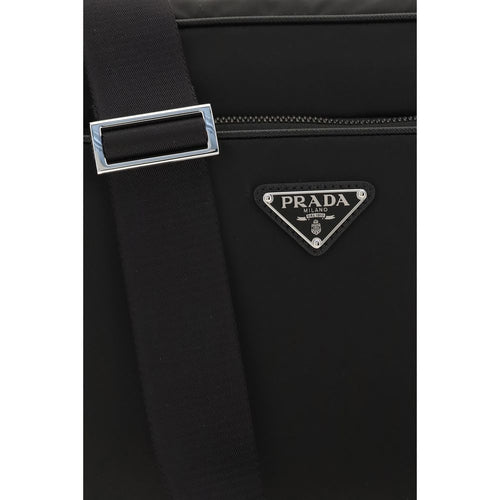 Prada Black Recycled Polyamide Shoulder Bag