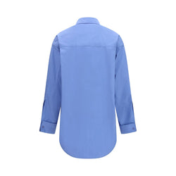Balenciaga Blue Cotton Shirt