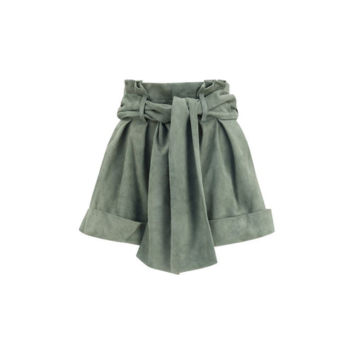 Balmain Bicolor Lamb Ovis Aries Aries Bermuda Shorts