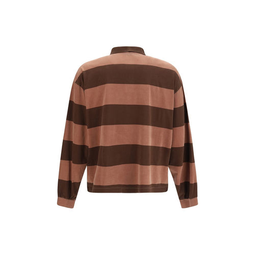 Represent Brown Cotton Polo Shirt