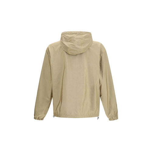 Prada Beige Recycled Polyamide Shell Jacket