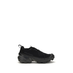 MM6 Black Nylon Athletic Sneakers