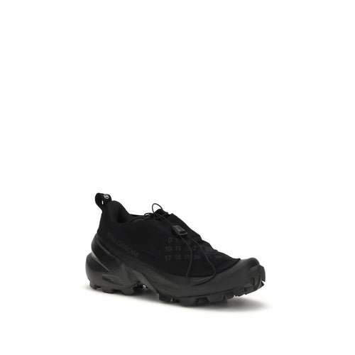MM6 Black Nylon Athletic Sneakers