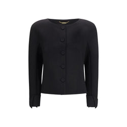 Chloé Black Wool Oves Aries Jacket