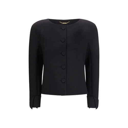 Chloé Black Wool Oves Aries Jacket