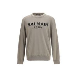 Balmain Bicolor Wool Oves Aries Sweatshirt
