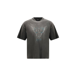 Represent Gray Cotton T-Shirt