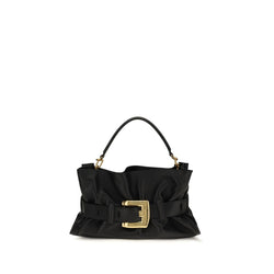 Balmain Black Calf Leather Bos Taurus Handbag