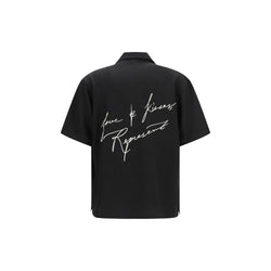 Represent Black Lyocell Pattern Shirt